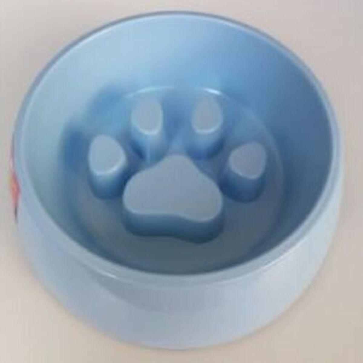 GENERICO - Plato Anti ansiedad de Melamine Para Perro o Gato - Celeste