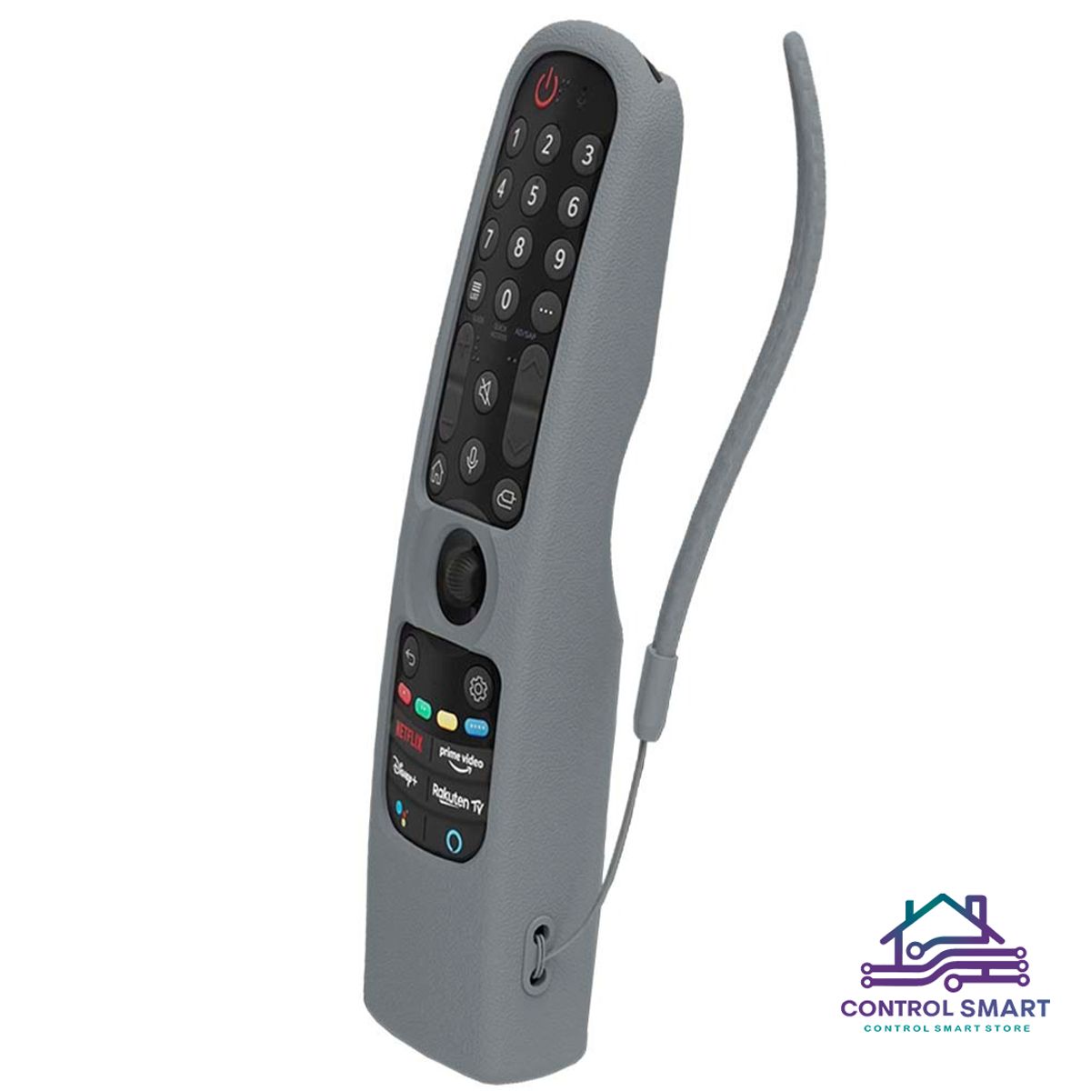 CASE - Funda Para Control LG Magic Mr21 Mr22 Mr23 Mr24 Plomo