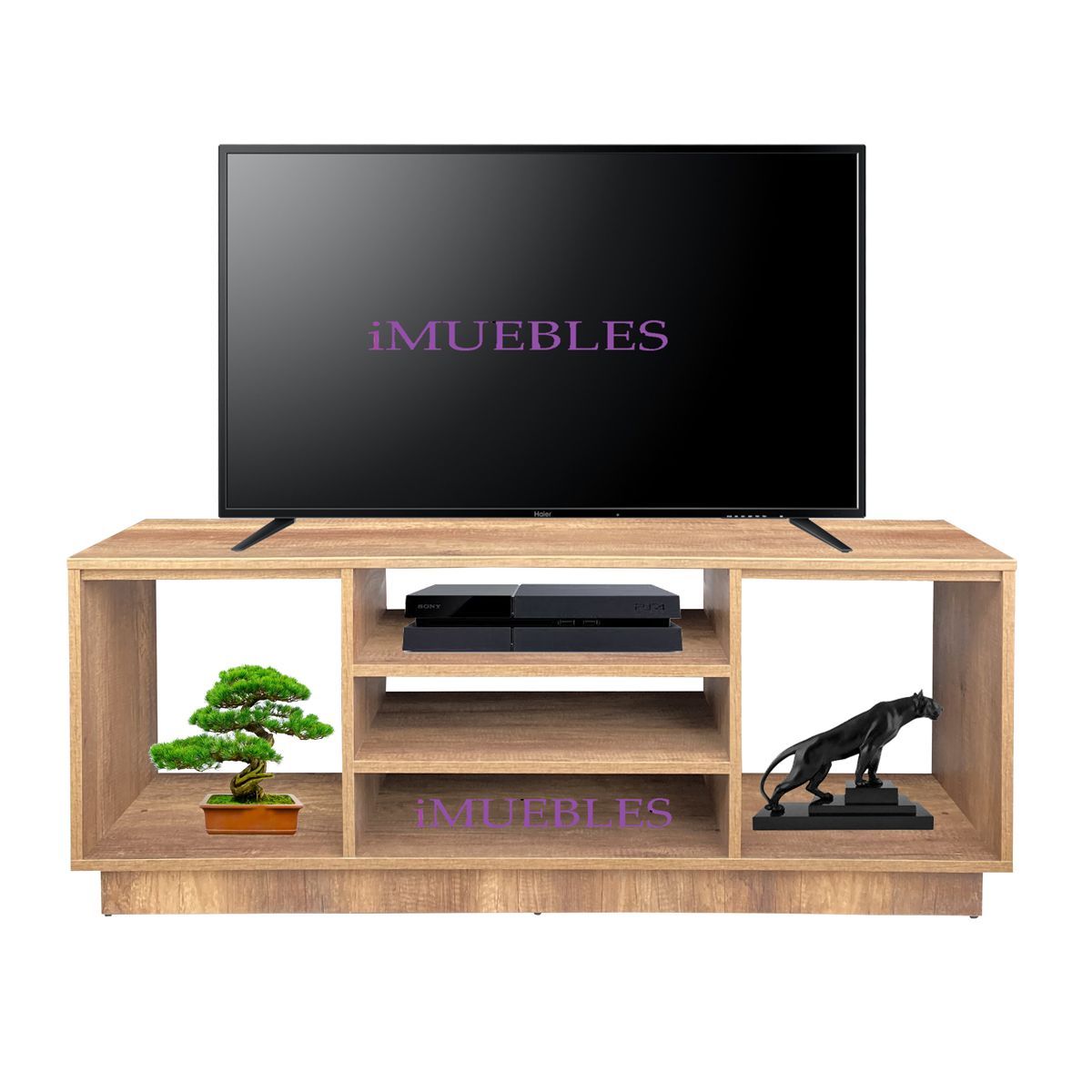 TEMEL - Mueble TV Centro Entretenimiento Rack TV