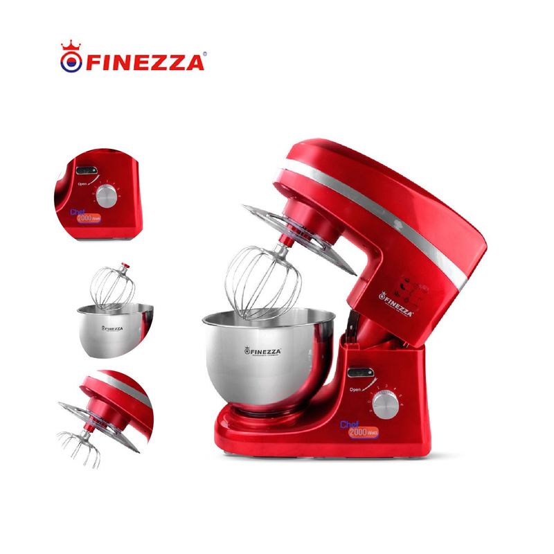 FINEZZA - Batidora Orbital Finezza 2000W FZ-6818B Rojo