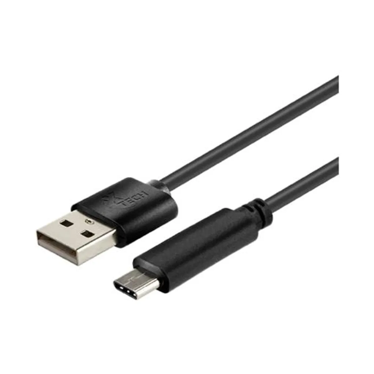 XTECH - Cable de carga y transferencia de USB-A macho a USB-C macho XTC510