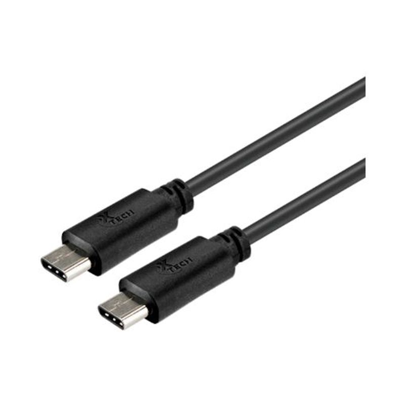 XTECH - Cable de Carga y Transferencia de USB-C macho a USB-C macho XTC530