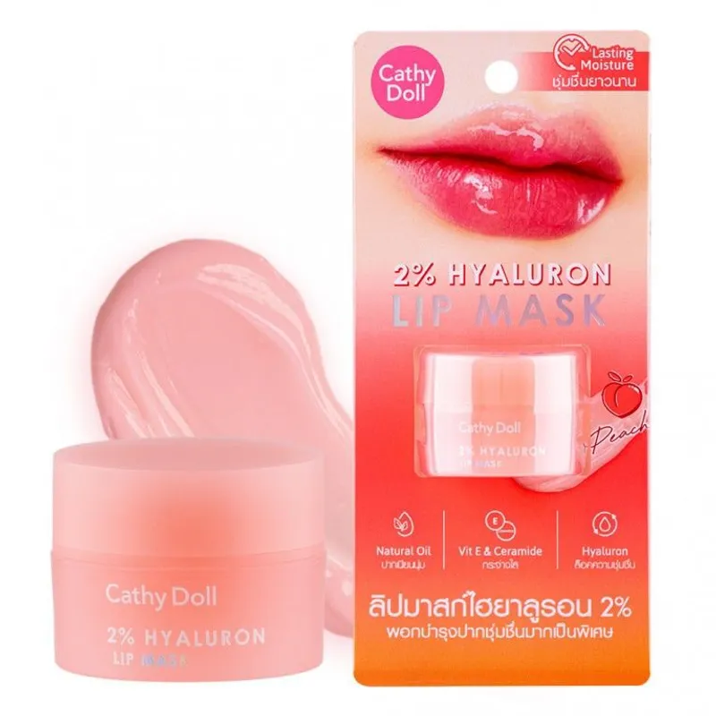 CATHY DOLL - CATHY DOLL MASCARILLA LABIAL 2 % DE HYALURÓN 4.5 G PEACH