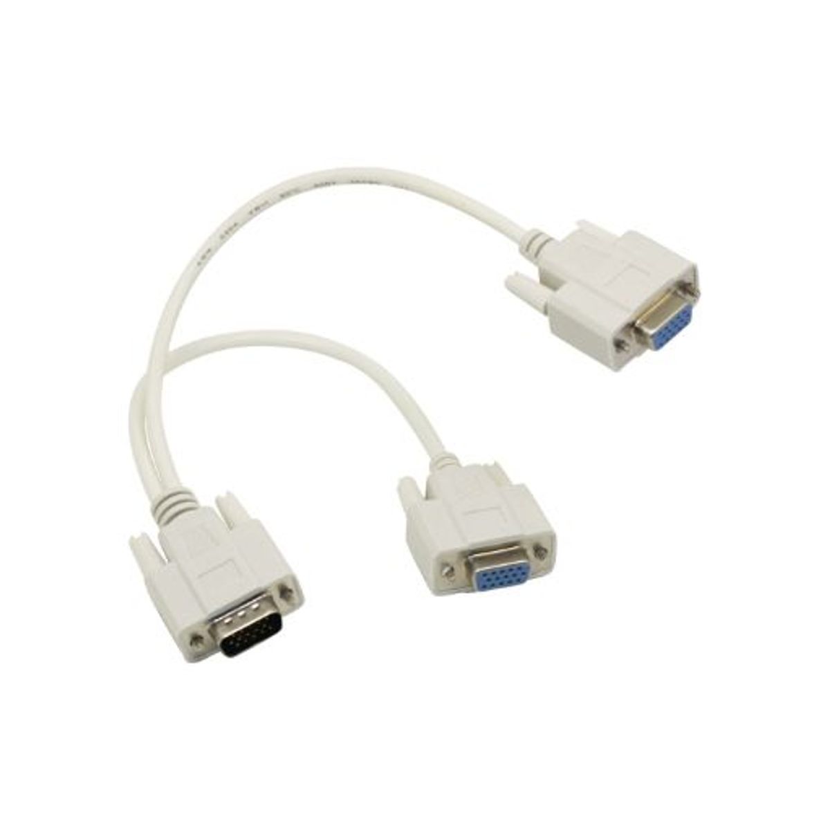 GENERICO - Cable VGA macho a 2 VGA hembra GP-VGA1/2