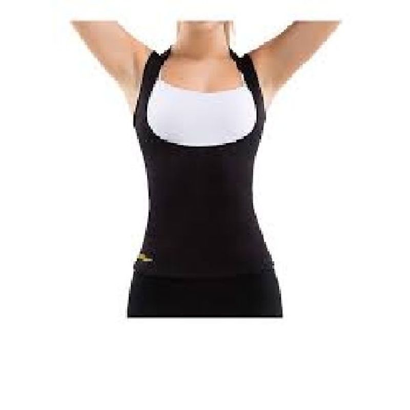 GENERICO - Faja  Reductora tipo Polo en color Negro y Fucsia