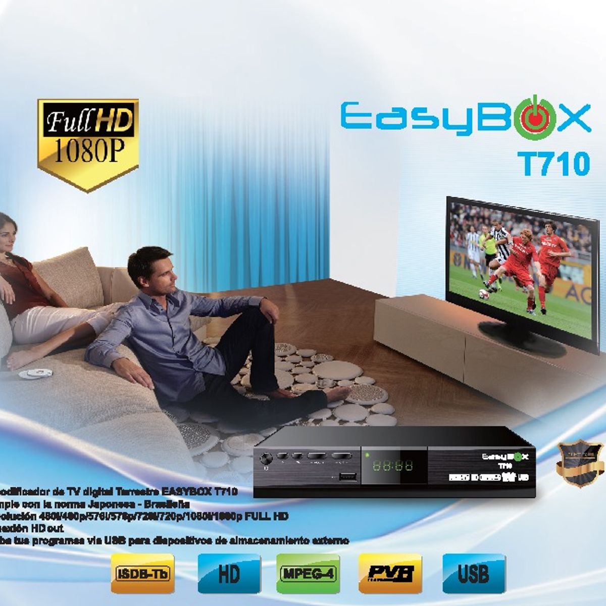 Easy Corp - ANTENA Y SINTONIZADOR PARA TELEVISORES ANTIGUOS