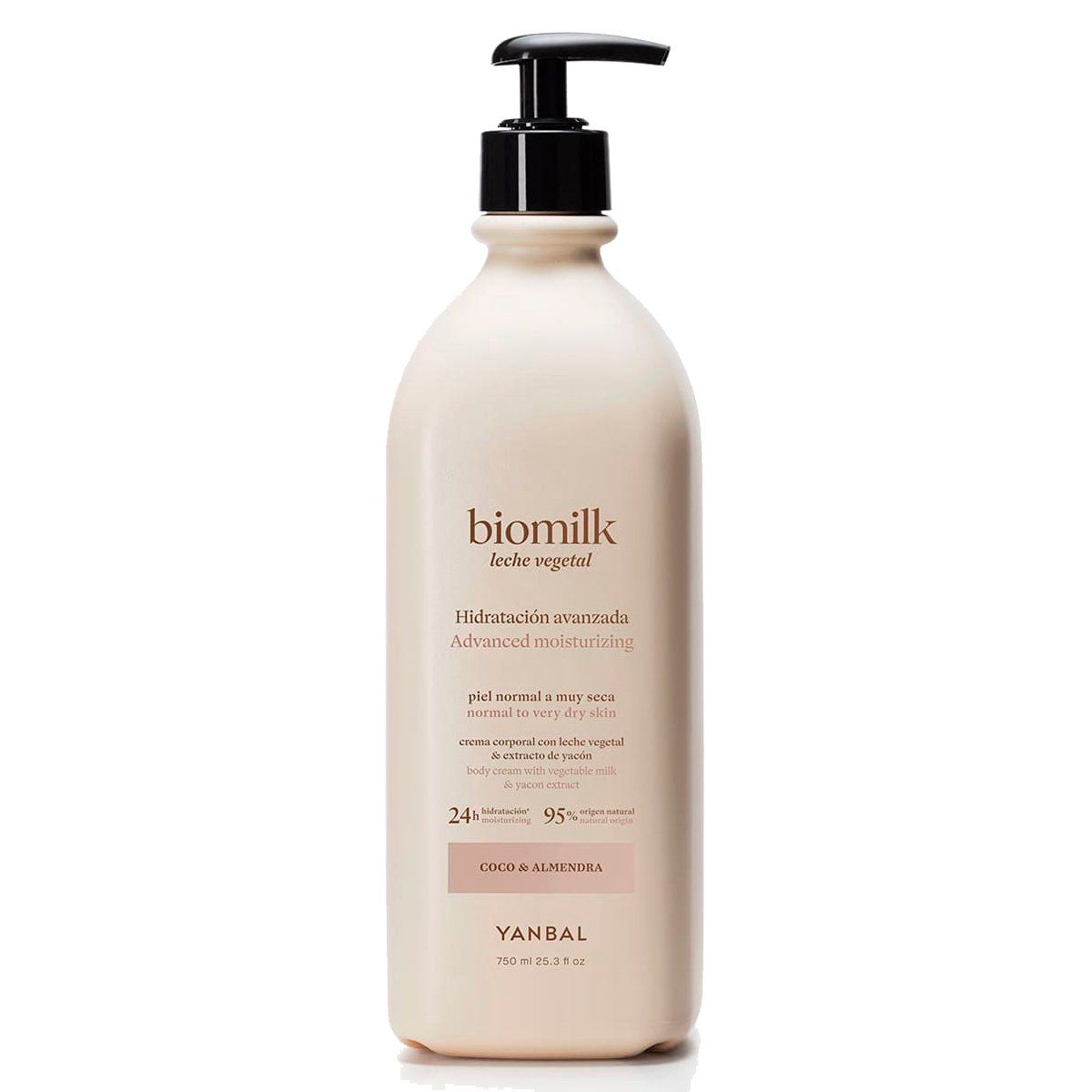 YANBAL - Crema Corporal Biomilk Leche Vegetal Coco y Almendra