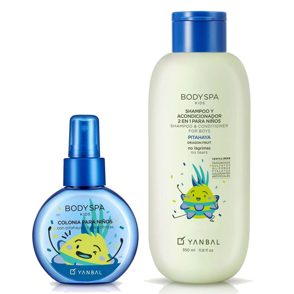YANBAL - Set Body Spa Kids Niño Shampoo con Colonia para Niños
