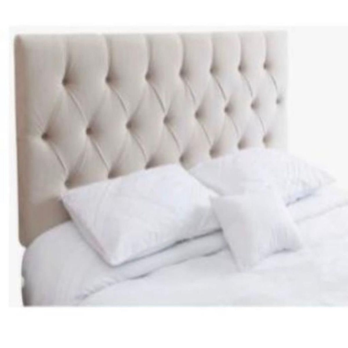 GENERICO - Cabecera Box Weymi Capitoné King - Beige