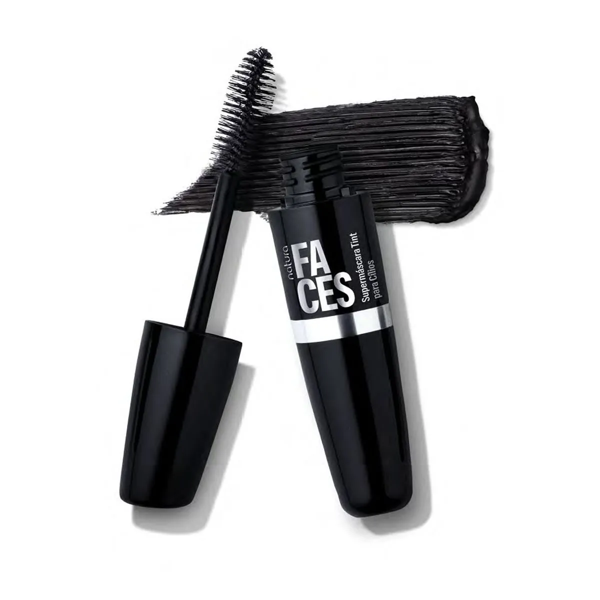 NATURA - Super Máscara Tint para pestañas negro Lavable Faces