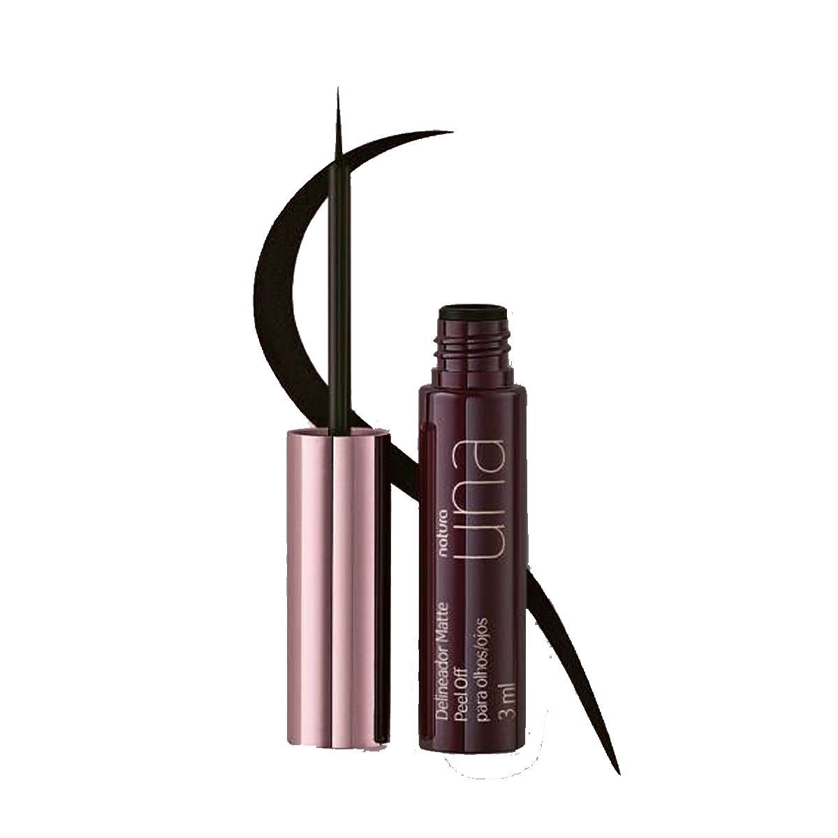 NATURA - Delineador líquido peel off NEGRO Natura Una