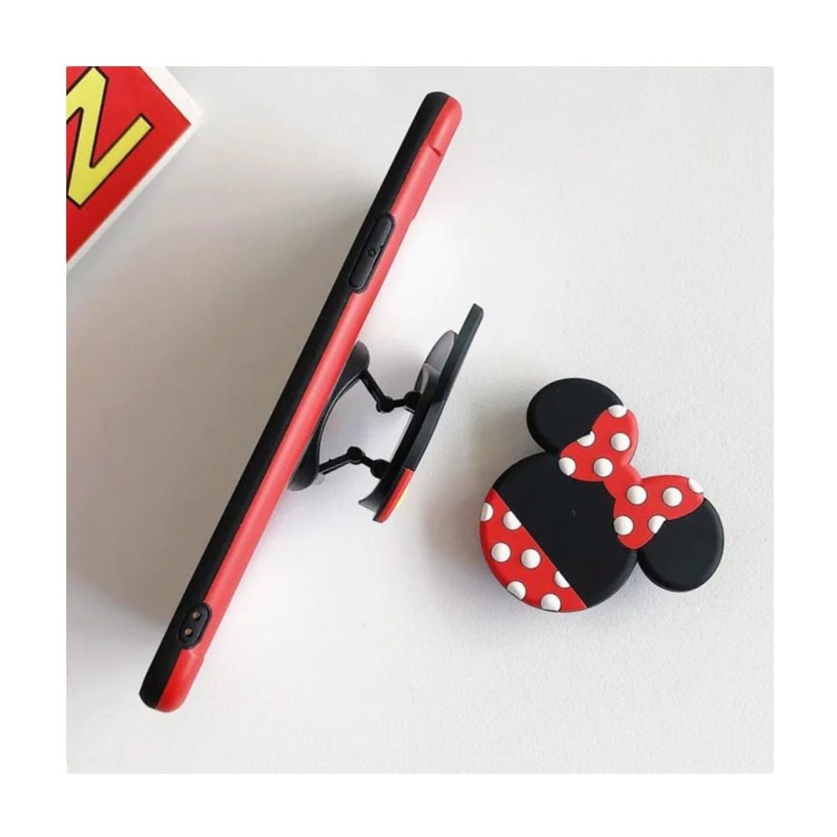 GENERICO - Pop Socket Minnie Sujetador tipo anillo de celular