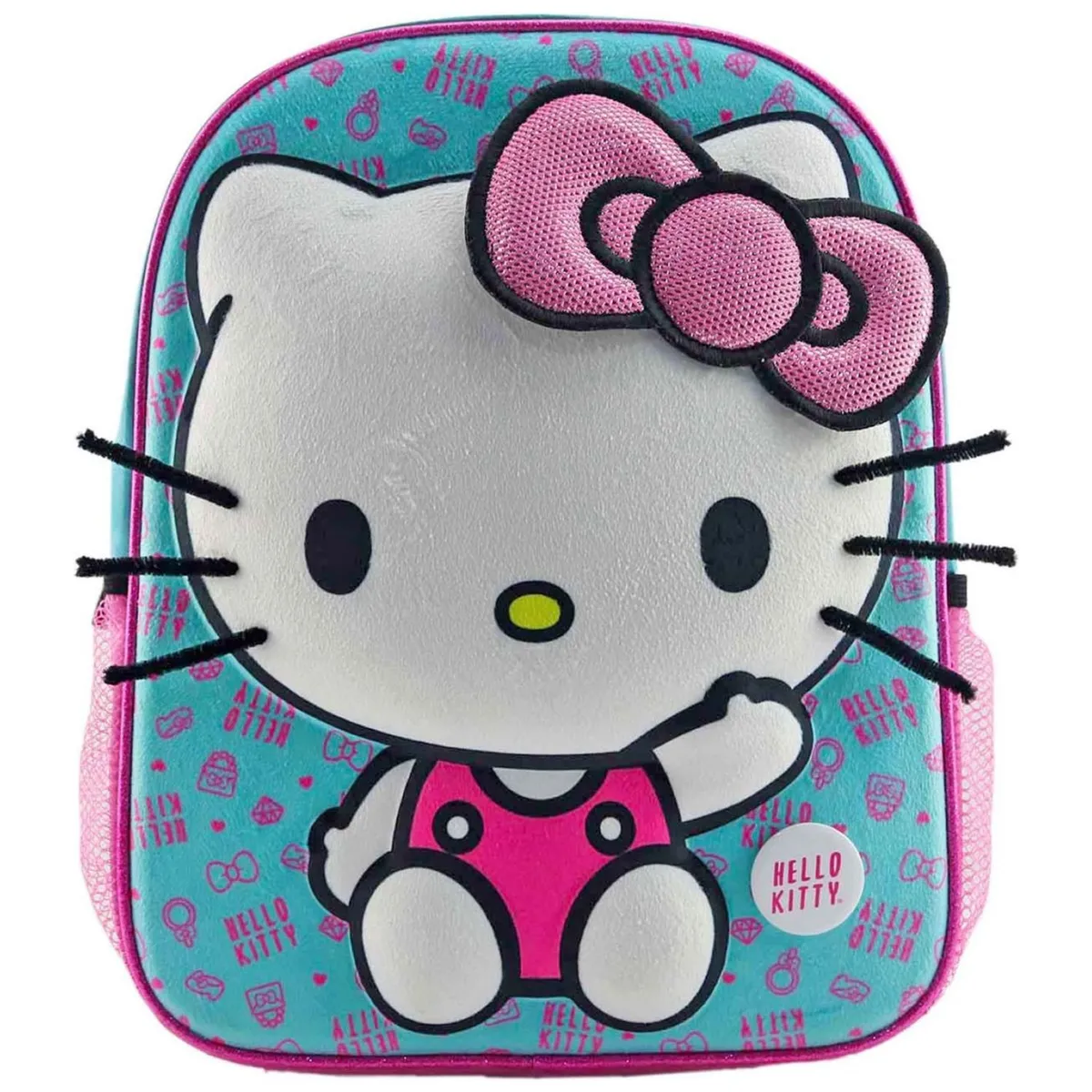 SCOOL - Mochila Kids Magic con Capucha Hello Kitty Turquesa