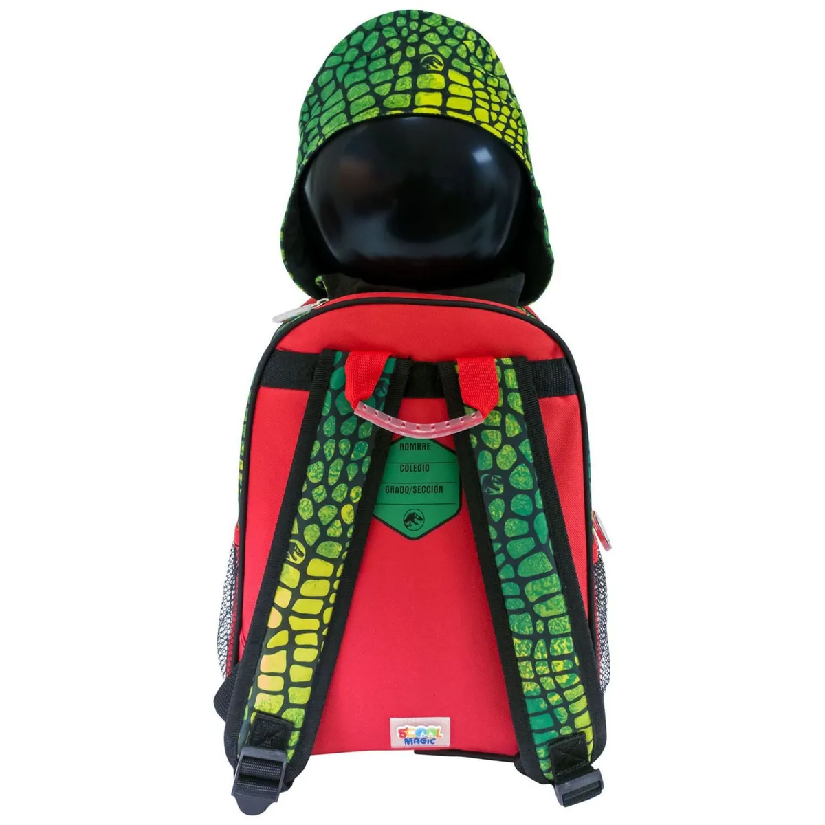 SCOOL - Mochila Kids Magic con Capucha Jurassic