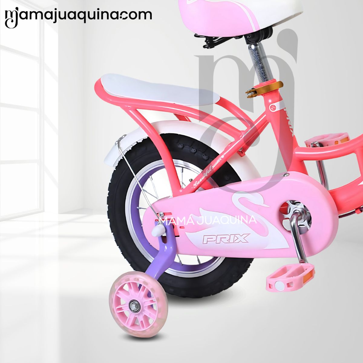 GRAND PRIX - Bicicleta Para Niña Aro 12 «PRIX DELUXE» Fuchsia