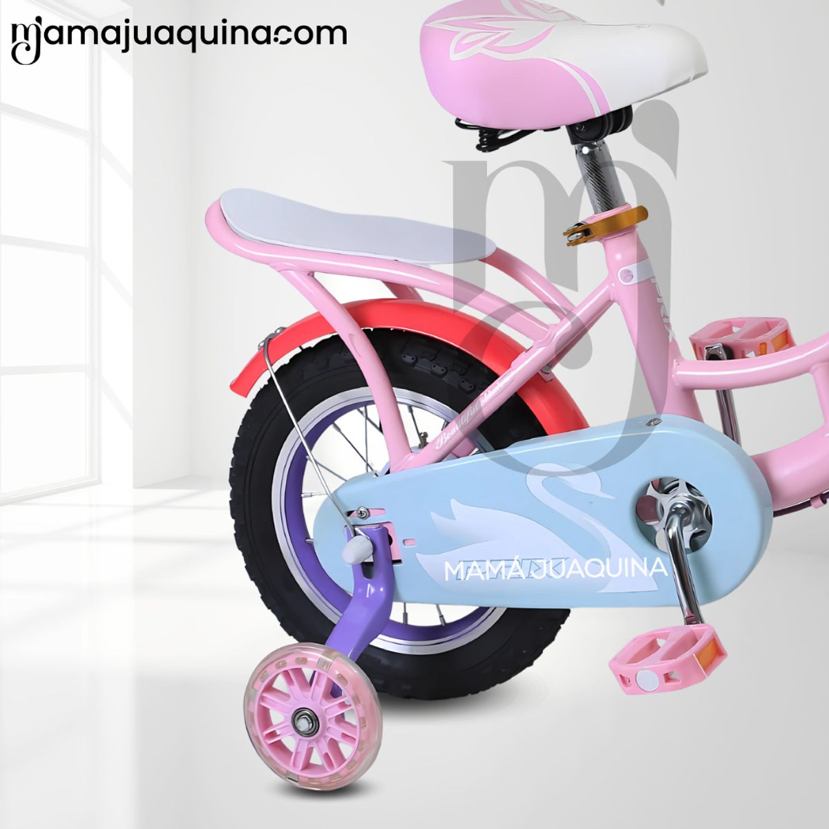 GRAND PRIX - Bicicleta Para Niña Aro 12 «PRIX DELUXE» Turquesa