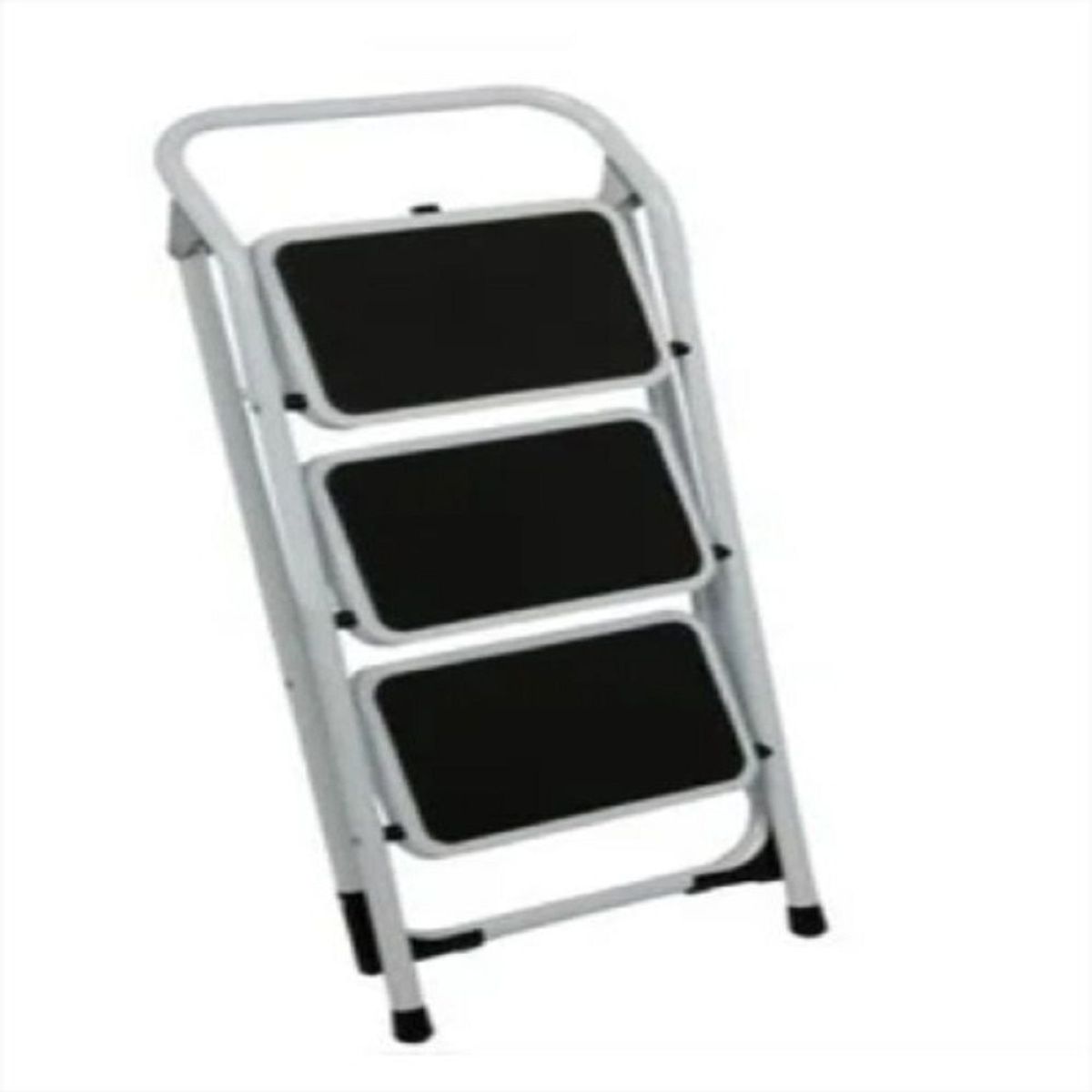 GENERICO - Escalera Plegable Tijera Metal 3 Pasos