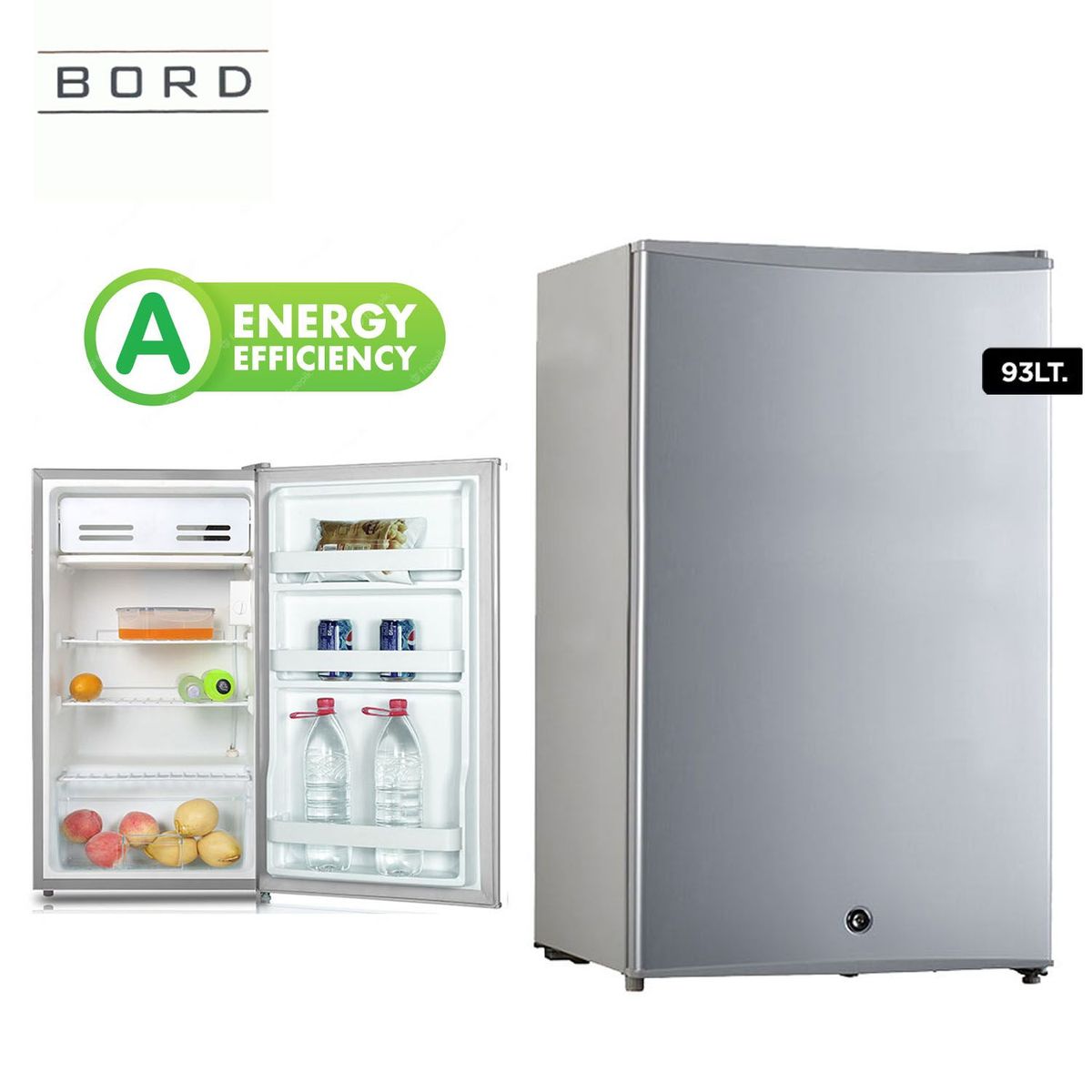 BORD - Frigobar Bord 93Lts Mi120S-M Silver