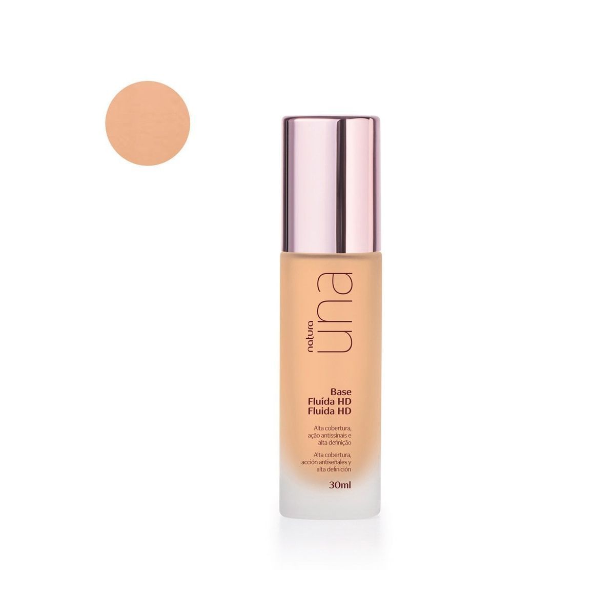 NATURA - Base Fluída HD Tono 12 F Natura UNA