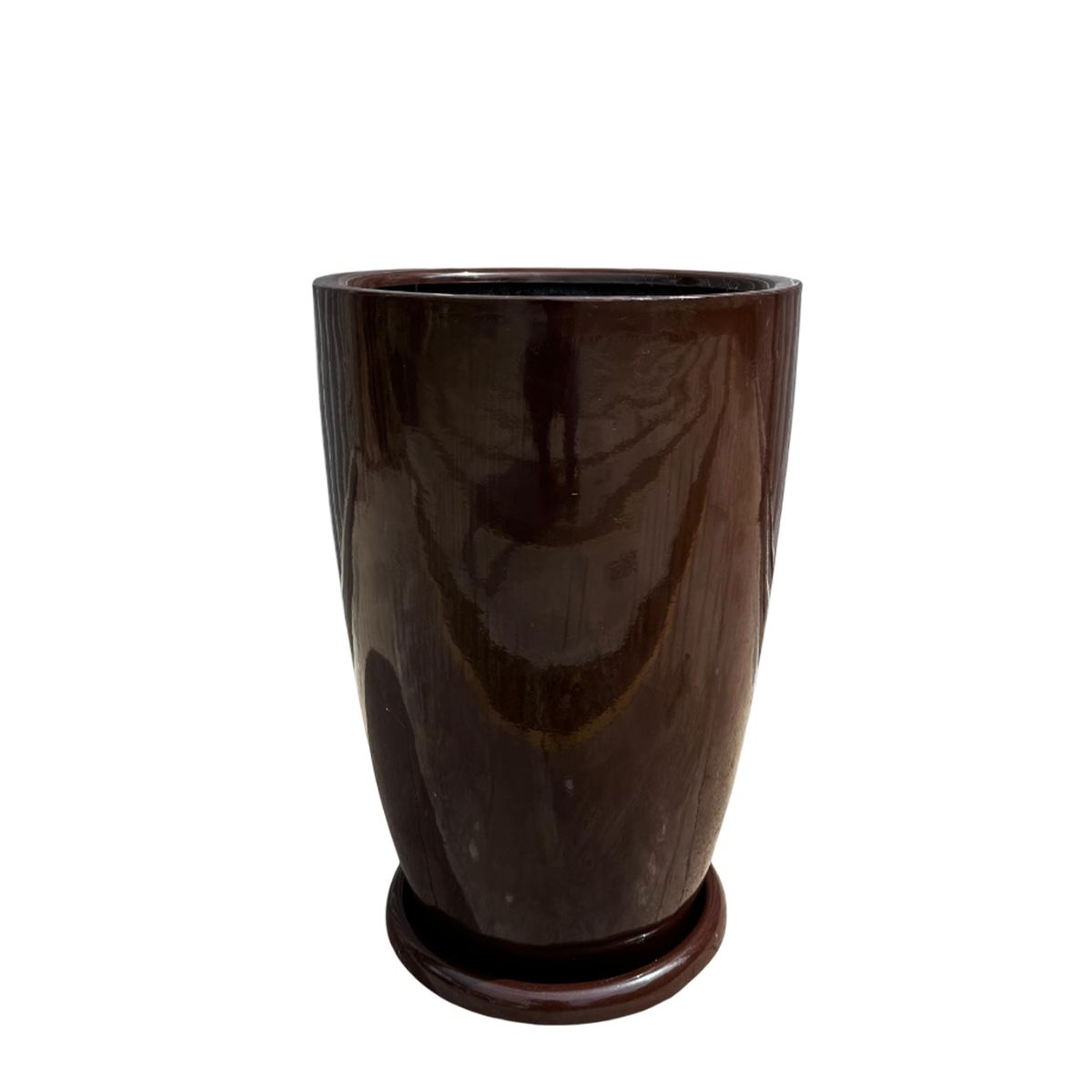 GENERICO - MACETA MALVA MARRON 55X37CM