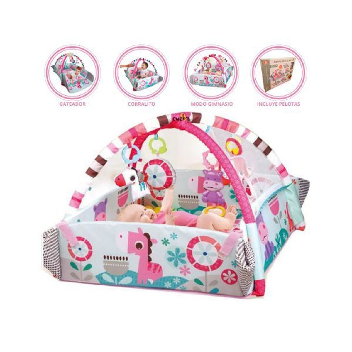 CUZKA - Gymnasio Centro de Entretenimiento 3 en 1 »GYMCO» LITTLE GIRL