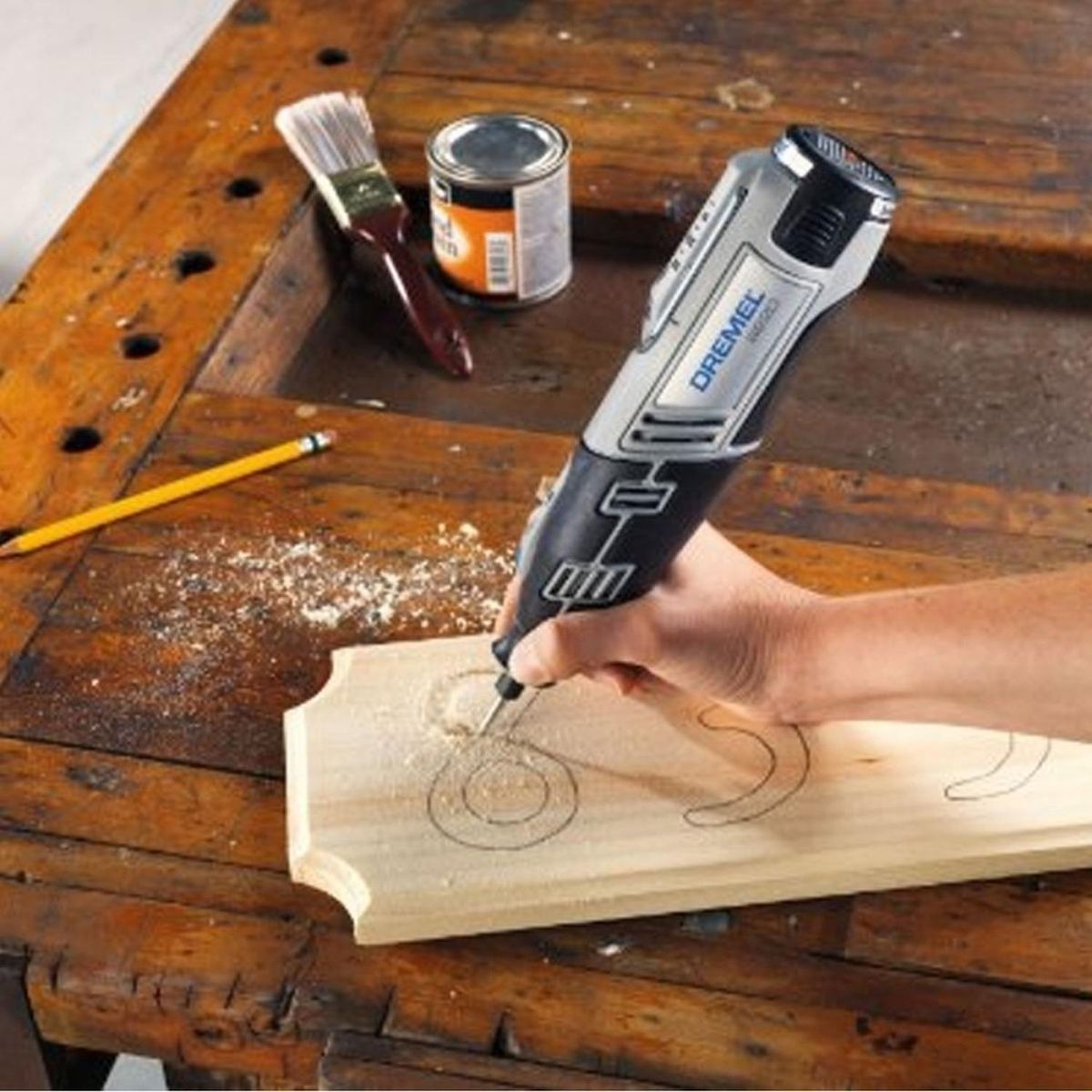 DREMEL - Fresa de Alta Velocidad 1/8" Multimaterial Dremel 191