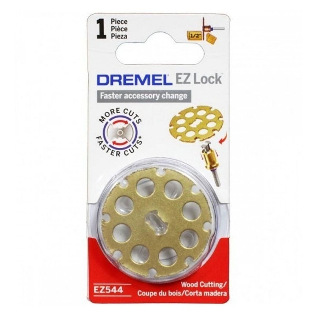 DREMEL - Disco de Corte 1-12 381 mm Para Madera Dremel EZ544