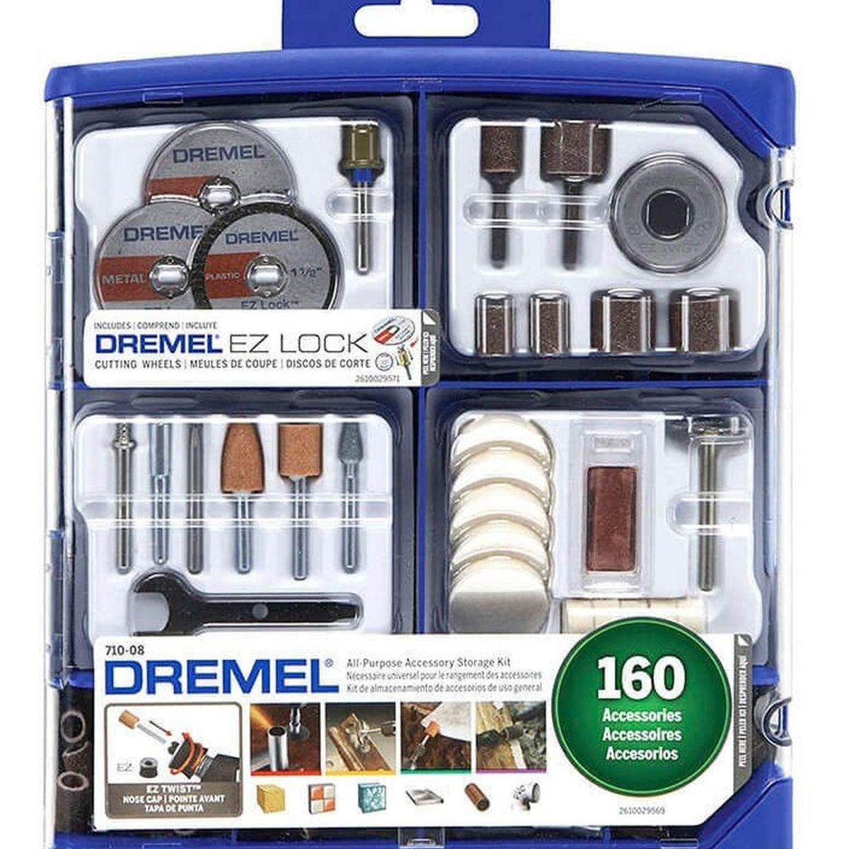 DREMEL - Kit 160 Accesorios Dremel 710
