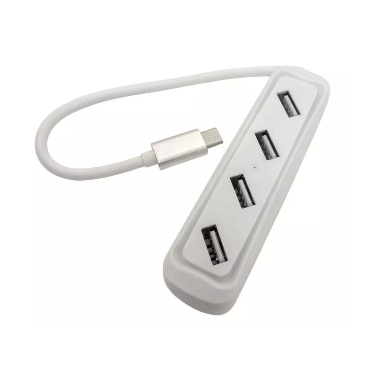 GENERICO - Hub Tipo C A Usb 2.0 4 Puertos