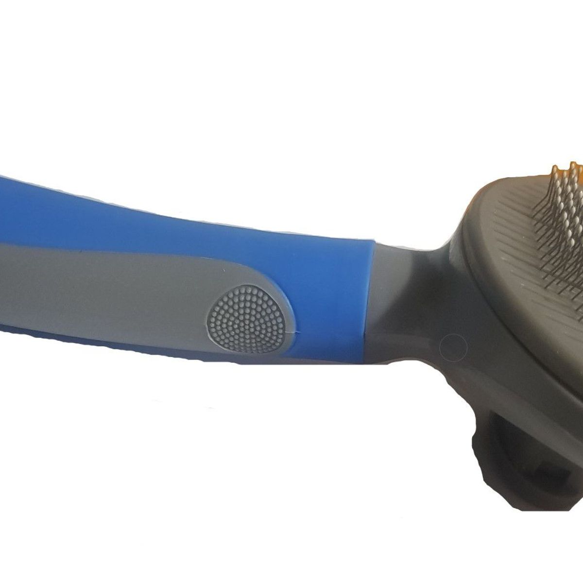 GENERICO - Cepillo con mango de goma para mascota con 2 lados