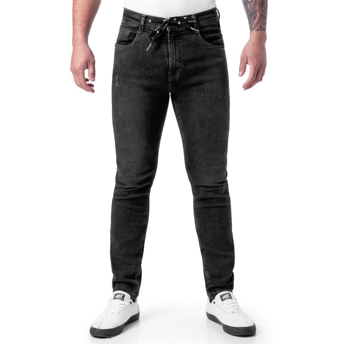 Gzuck - Pantalon Clasico Denim Stretch Umkey Hombre