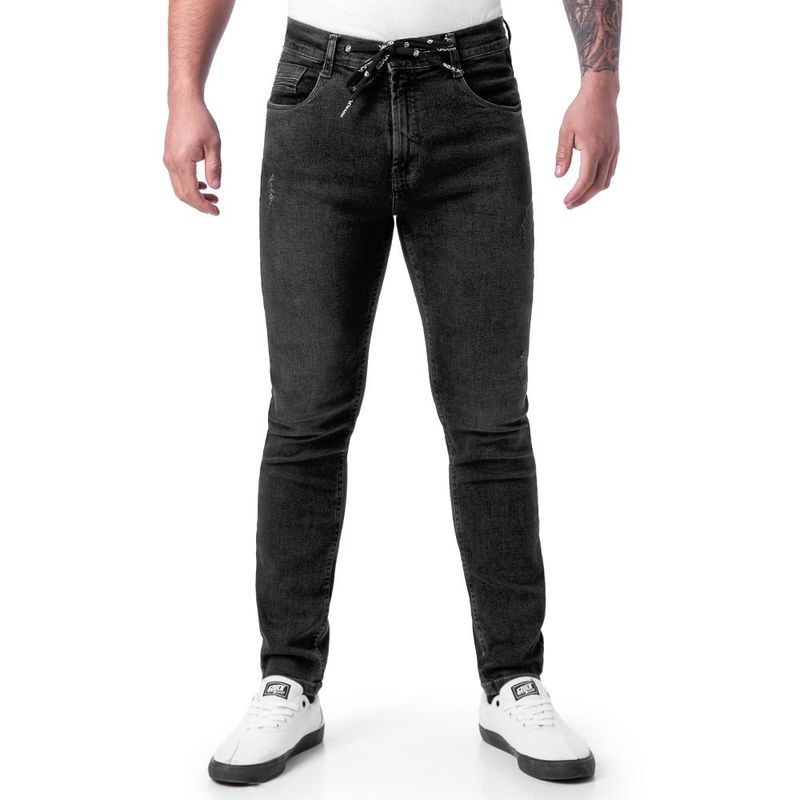 GZUCK - Pantalon Clasico Denim Stretch Umkey Hombre