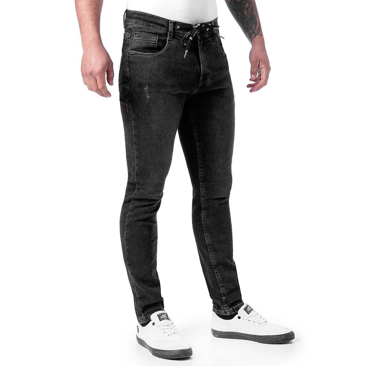 Gzuck - Pantalon Clasico Denim Stretch Umkey Hombre