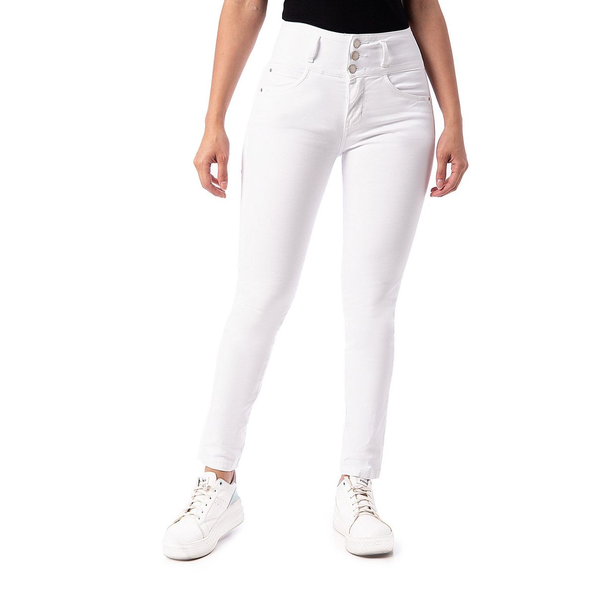PIONIER - Pantalon Clasico Drill Stretch Katica Mujer
