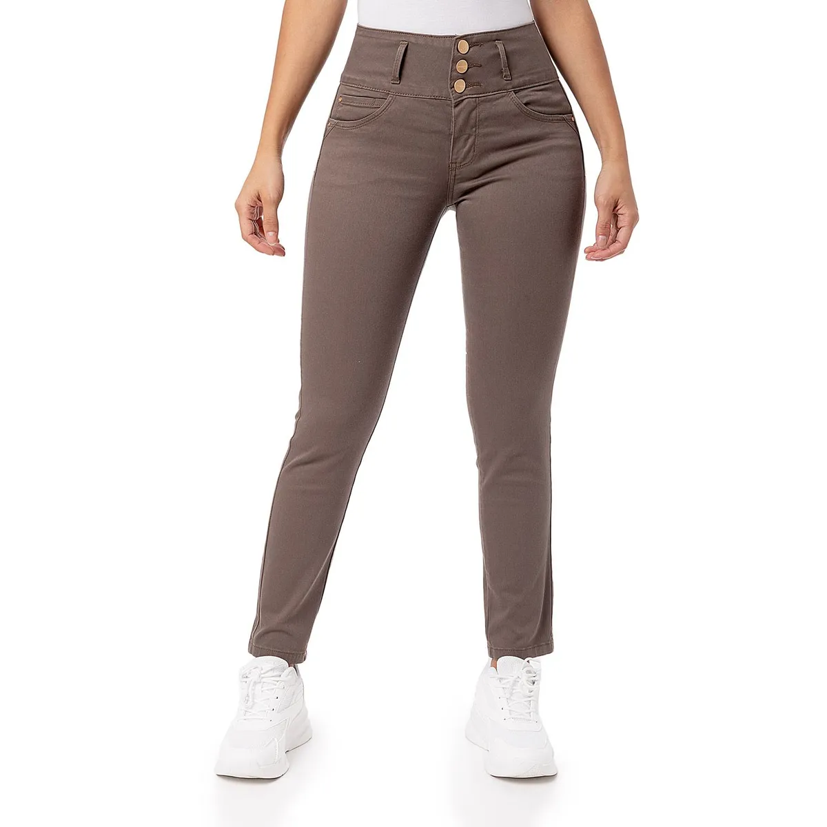 PIONIER - Pantalon Clasico Drill Stretch Katica Mujer