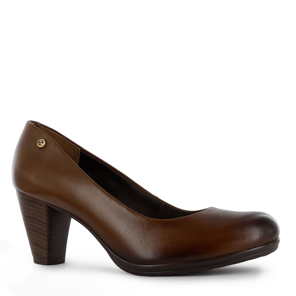 ECCO - Zapatos de Vestir Mujer Ecco Dalila43 Olivo Cuero Natural