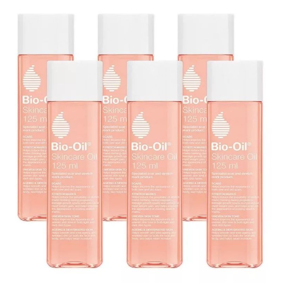 BIO OIL - Bio oil Aceite 125 ml - Pack x 6 Un.