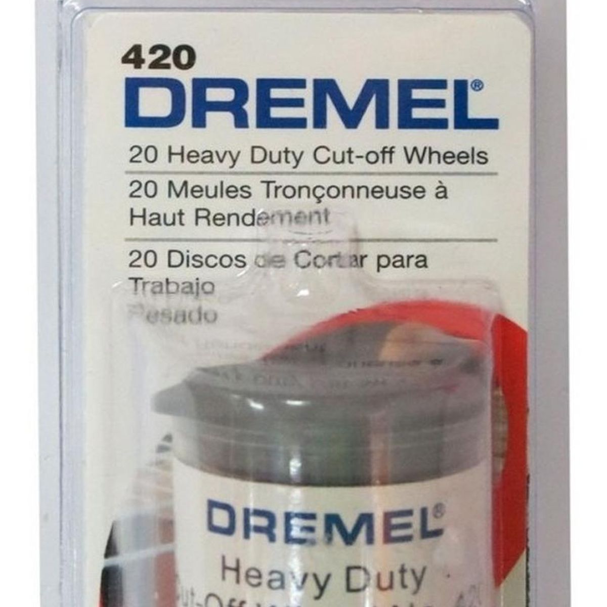 DREMEL - Discos de Corte 15/16" (23.8 mm) Para Metales x 20 Und Dremel 420