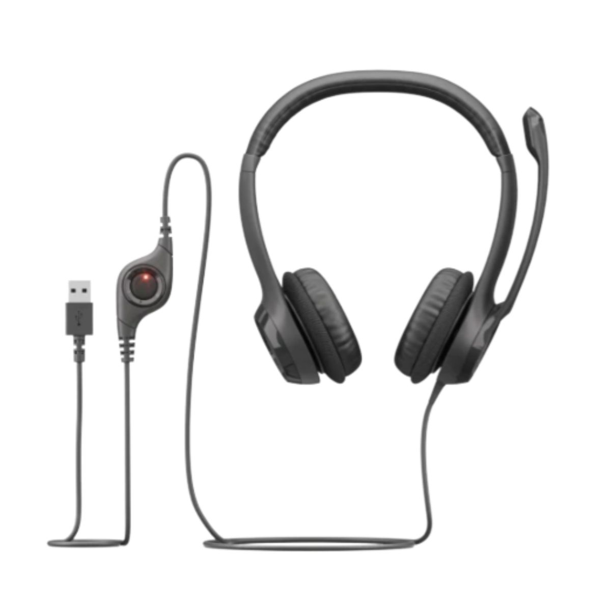 LOGITECH - Logitech H390 Audifono Usb Cancelacion De Ruido Color Negro