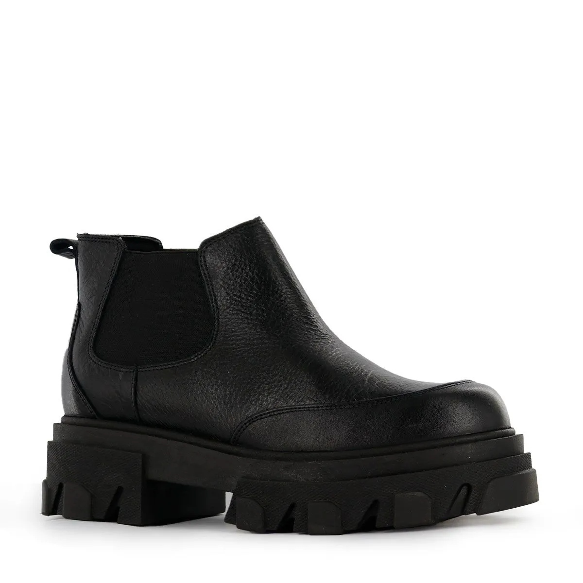 ECCO - Botas Mujer Ecco Simone03 Negro Cuero