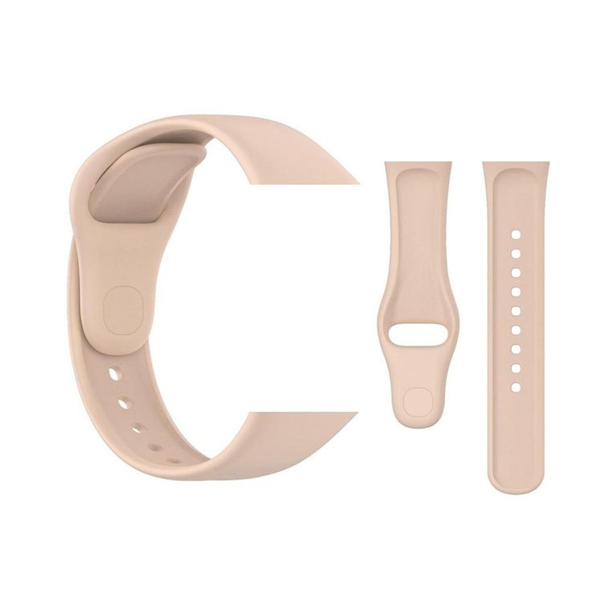 GENERICO - Correa Silicona para Redmi Watch 3 - Nude