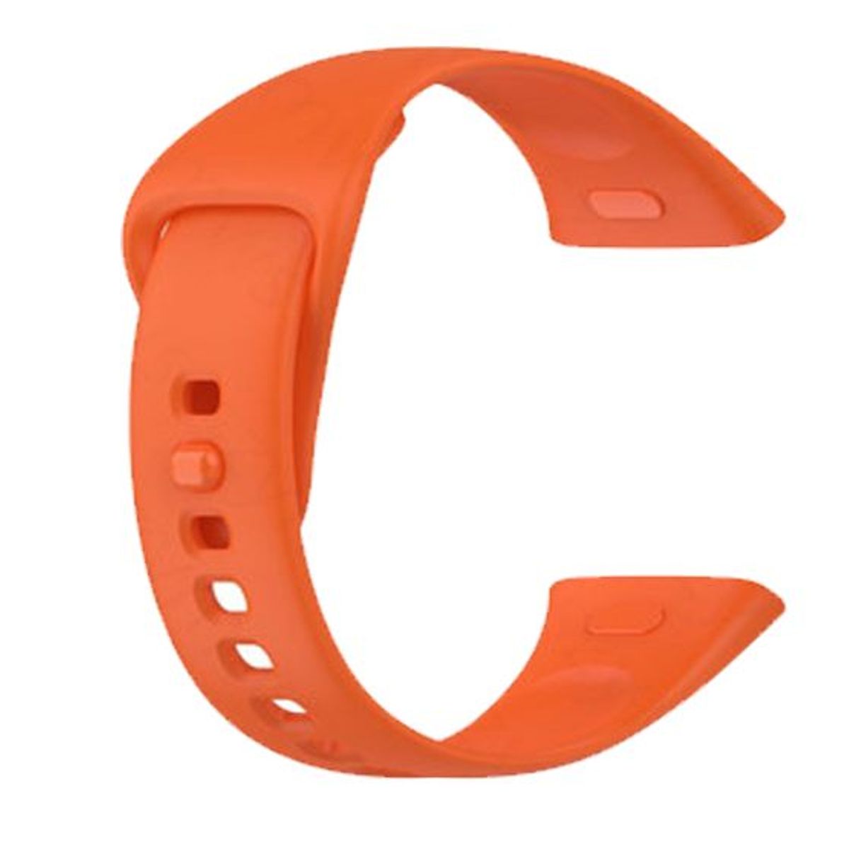GENERICO - Bumper con Vidrio Clear + Correa para Redmi Watch 3 - Naranja
