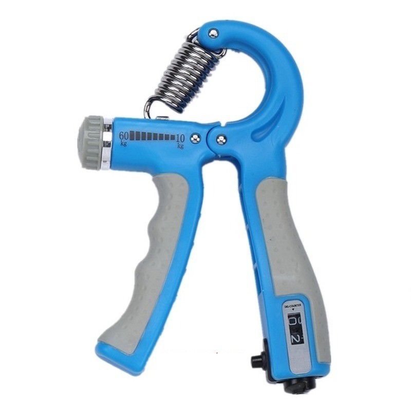 GENERICO - Agarre de mano Hand grip Ejercita las manos CELESTE