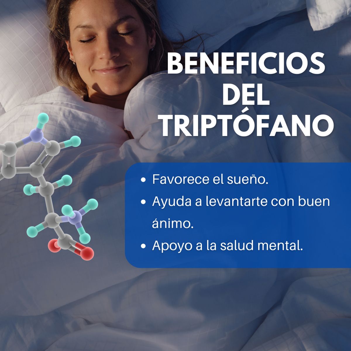 DINOA - Triptófano 100 Cápsulas 500mg Dinoa - Bienestar -sueño- energía