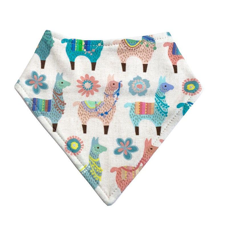 CHILLAX - Babero bandana chillax llamas para bebé