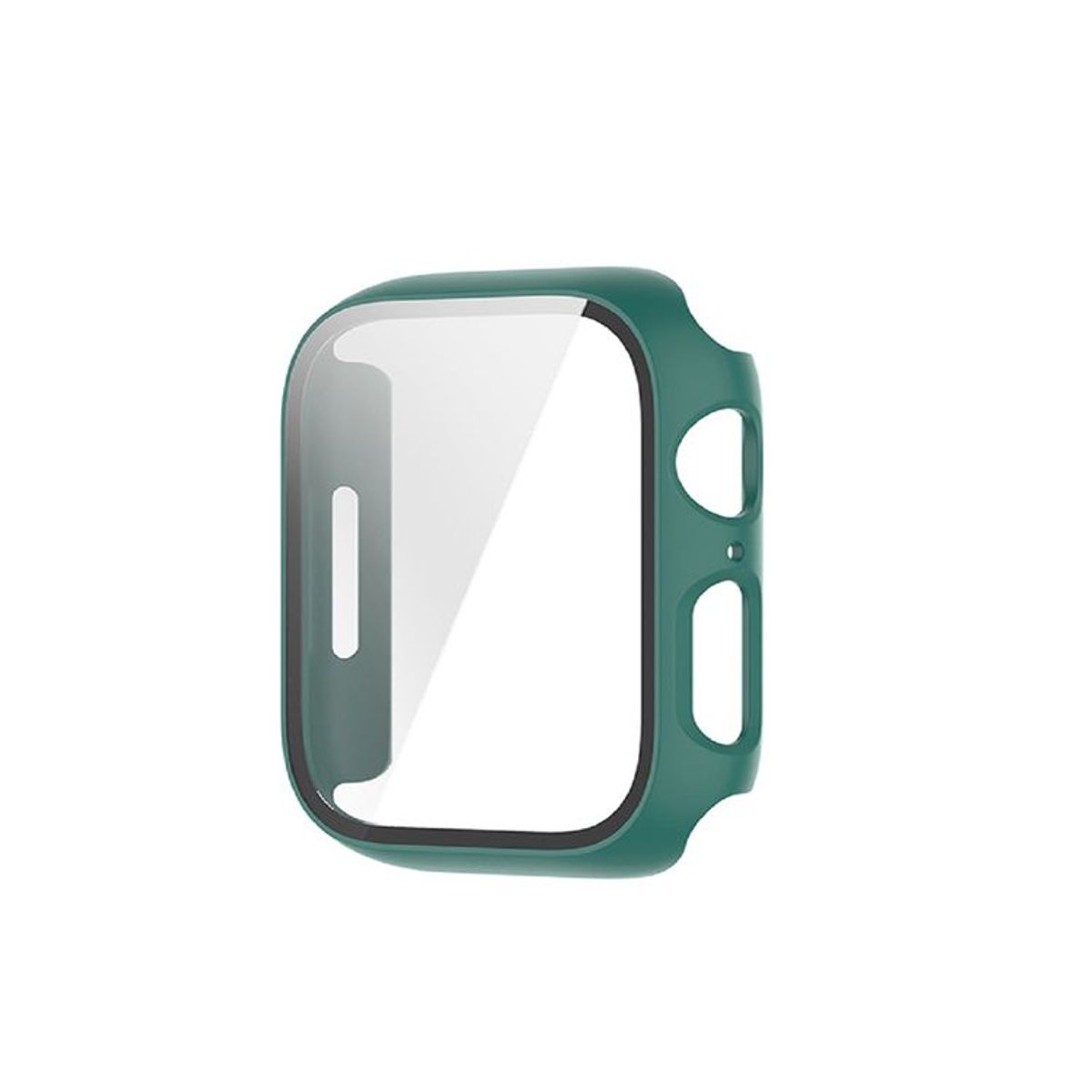 GENERICO - Case Bumper con Vidrio Incorporado para Apple Watch 44mm - Verde