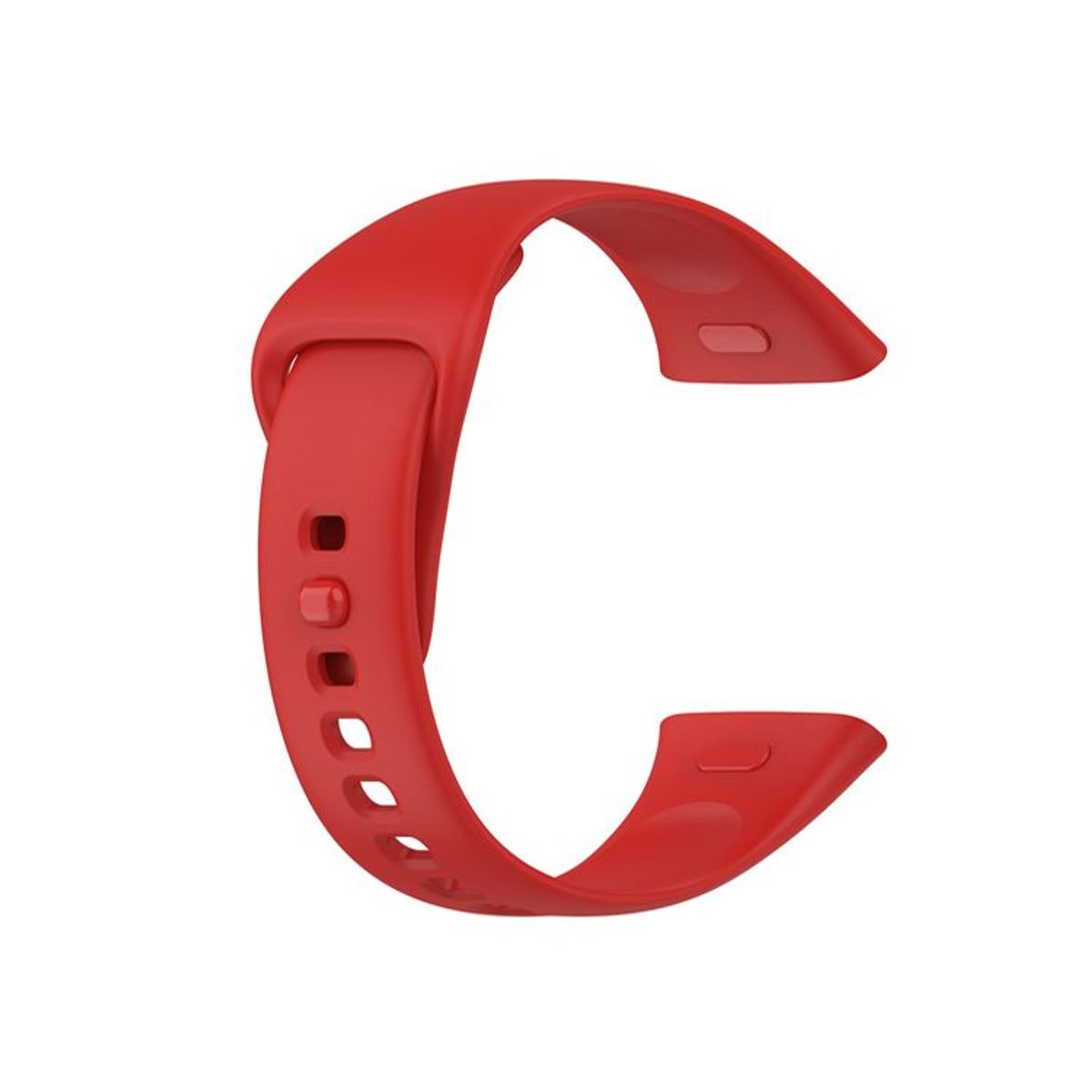 GENERICO - Correa Silicona para Redmi Watch 3 - Rojo
