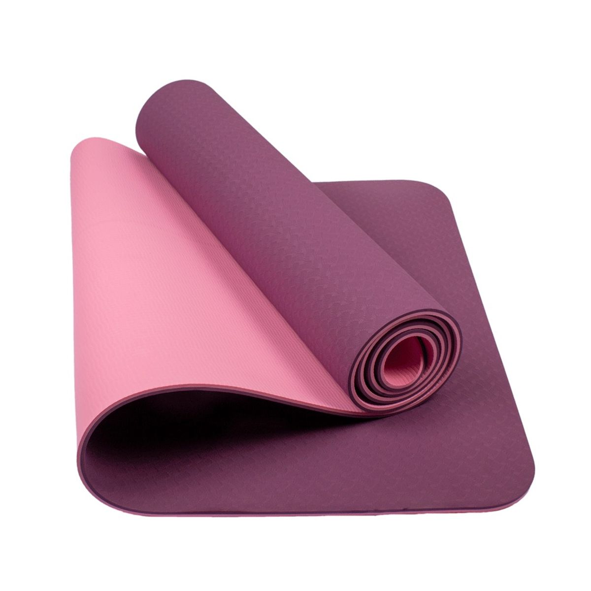 SPORT FITNESS - Mat Yoga Eco Friendly Reversible + Bolsa transportadora  - Morado