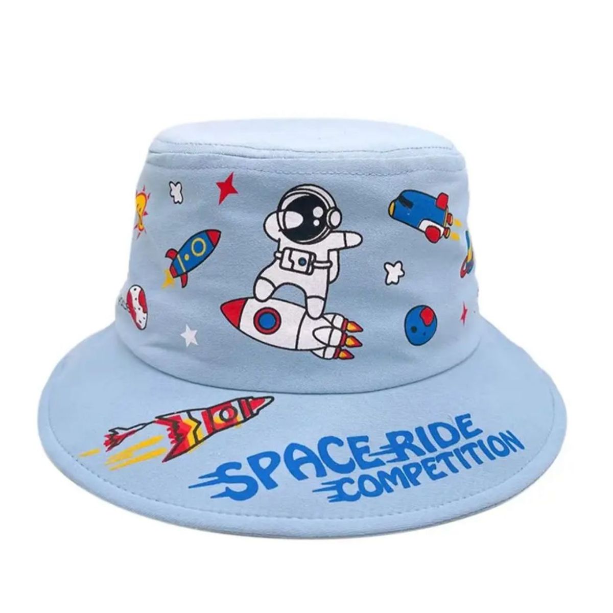 KAST PE - Bucket hat Gorro sol niño Modelo Space ride 4 a 6 años - 54 cm
