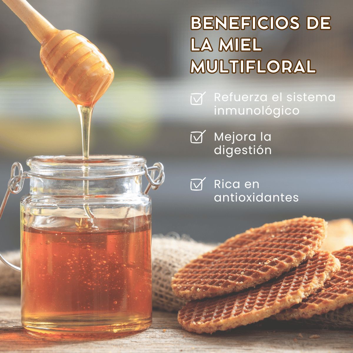 DINOA - Miel Multifloral 1000gr Taski